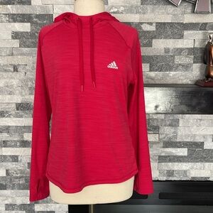 Nike Women’s  L Coral Running Long Sleeve Hoodie Top